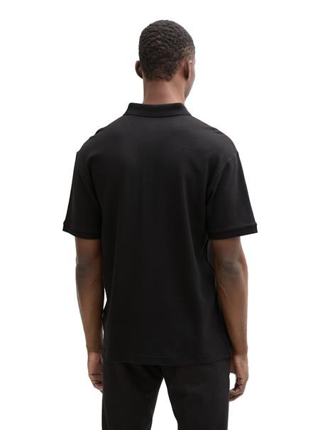 Relaxed Fit Poloshirt black