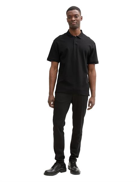 Relaxed Fit Poloshirt black