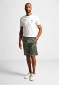 Relaxed Fit Print Shorts oregano green