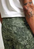 Relaxed Fit Print Shorts oregano green