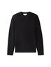 Relaxed Fit Pullover aus Baumwolle black multicolor neps