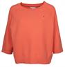 Relaxed Fit Pullover mit U-Boot-Ausschnitt coral blossom