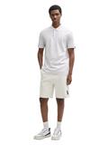 Relaxed Fit Sweatshorts mit Stretch chalk grey