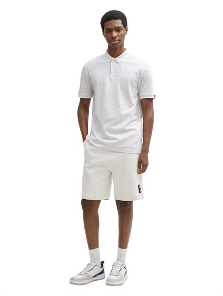 Relaxed Fit Sweatshorts mit Stretch chalk grey