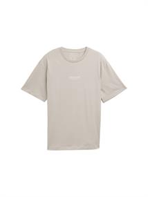 Relaxed Fit T-Shirt aus Baumwolle light dove grey