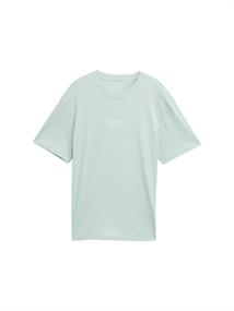 Relaxed Fit T-Shirt aus Baumwolle sea foam