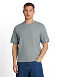 Relaxed Fit T-Shirt im Sweatshirt-Style green mist