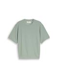 Relaxed Fit T-Shirt im Sweatshirt-Style green mist