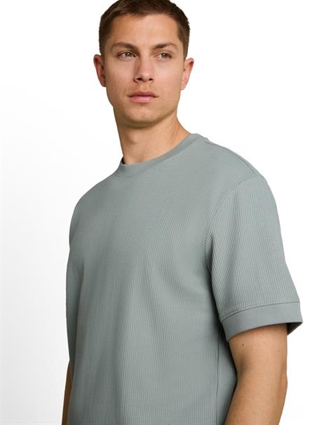 Relaxed Fit T-Shirt im Sweatshirt-Style green mist