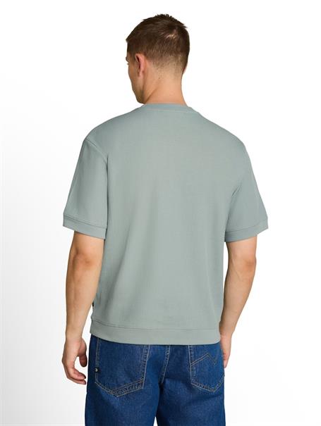 Relaxed Fit T-Shirt im Sweatshirt-Style green mist