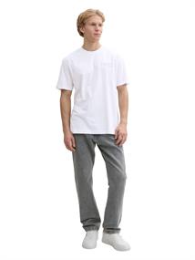 Relaxed Fit T-Shirt mit Rücken-Print white