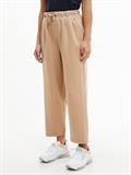 RELAXED GROSSGRAIN LONG PANT crepe