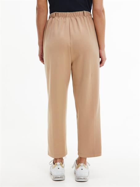 RELAXED GROSSGRAIN LONG PANT crepe