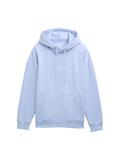 Relaxed Hoodie mit Logo-Print brunnera blue