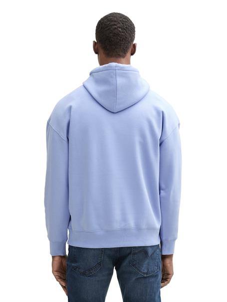 Relaxed Hoodie mit Logo-Print brunnera blue