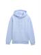 Relaxed Hoodie mit Logo-Print brunnera blue
