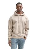 Relaxed Hoodie mit Logo-Print light dove grey