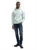 Relaxed Hoodie mit Logo-Print sea foam