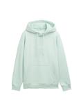 Relaxed Hoodie mit Logo-Print sea foam
