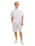 Relaxed Shorts mit Leinenanteil beige abbey stone chambray