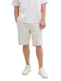 Relaxed Shorts mit Leinenanteil beige abbey stone chambray