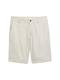 Relaxed Shorts mit Leinenanteil beige abbey stone chambray