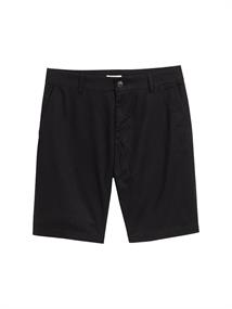 Relaxed Shorts mit Leinenanteil black