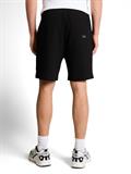 Relaxed Shorts mit Waffelstruktur black