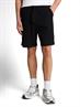Relaxed Shorts mit Waffelstruktur black