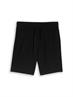 Relaxed Shorts mit Waffelstruktur black