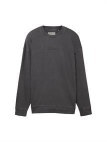 Relaxed Sweatshirt washed black