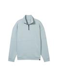 Relaxed Troyer Sweatshirt light grey mint