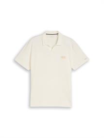 Resort Poloshirt im Used-Look gardenia white