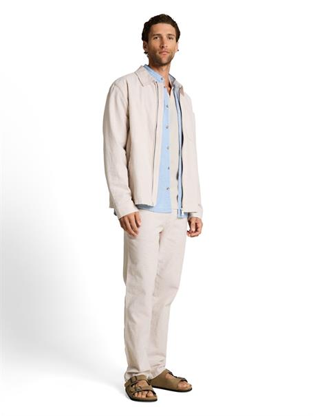 Resort Poloshirt im Used-Look gardenia white