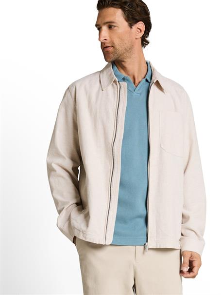 Resort Poloshirt im Used-Look mountain spring blue