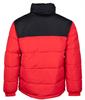 Retro Block Reversible Puffer Jacket red