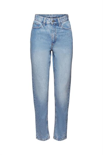 Retro-Classic-Jeans mit hohem Bund blue bleached