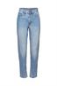 Retro-Classic-Jeans mit hohem Bund blue bleached