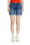 Retro-Jeansshorts mit mittlerer Bundhöhe blue medium washed