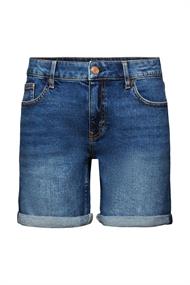 Retro-Jeansshorts mit mittlerer Bundhöhe blue medium washed