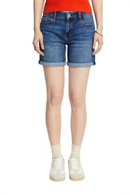 Retro-Jeansshorts mit mittlerer Bundhöhe blue medium washed