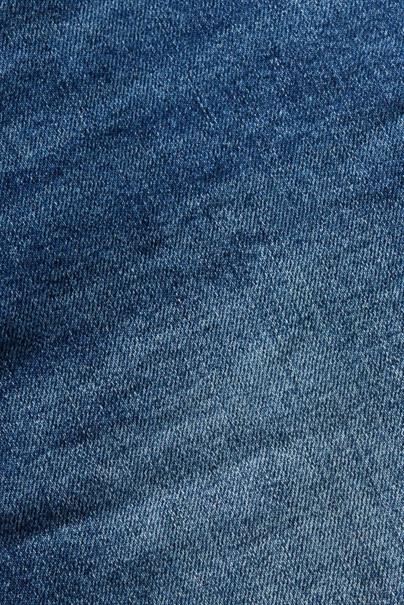 Retro-Jeansshorts mit mittlerer Bundhöhe blue medium washed