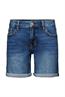 Retro-Jeansshorts mit mittlerer Bundhöhe blue medium washed