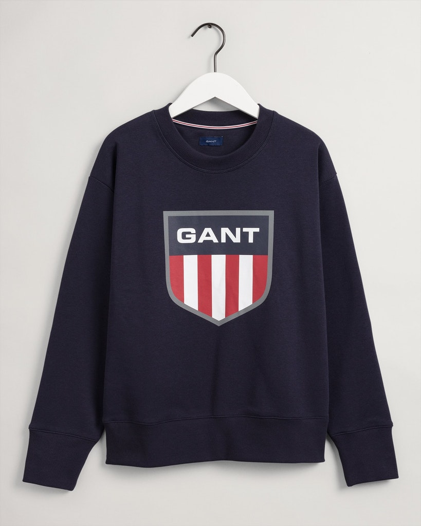 Gant Damen Pullover 4204562 Evening Blue - sweatshirt