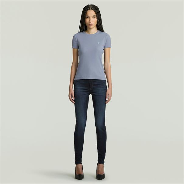 Rib cap sleeve wmn amann