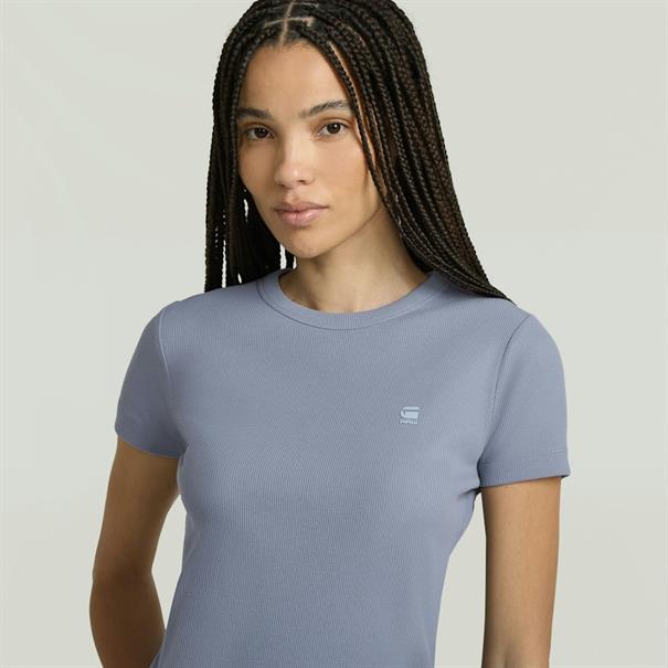 Rib cap sleeve wmn amann