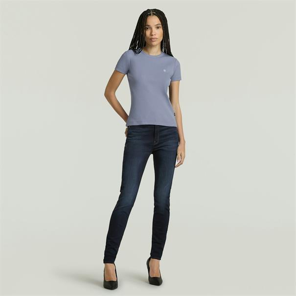 Rib cap sleeve wmn amann