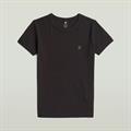 Rib cap sleeve wmn dk black