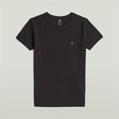 Rib cap sleeve wmn dk black