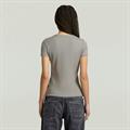 Rib cap sleeve wmn wild dove